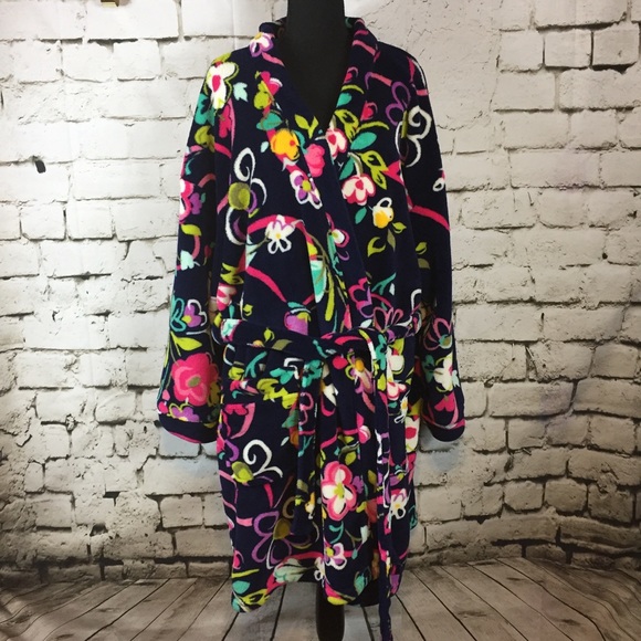 Vera Bradley Other - Vera Bradley fleece robe size L/XL